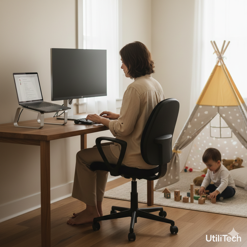 Como organizar o Home office para quem tem crianças em casa