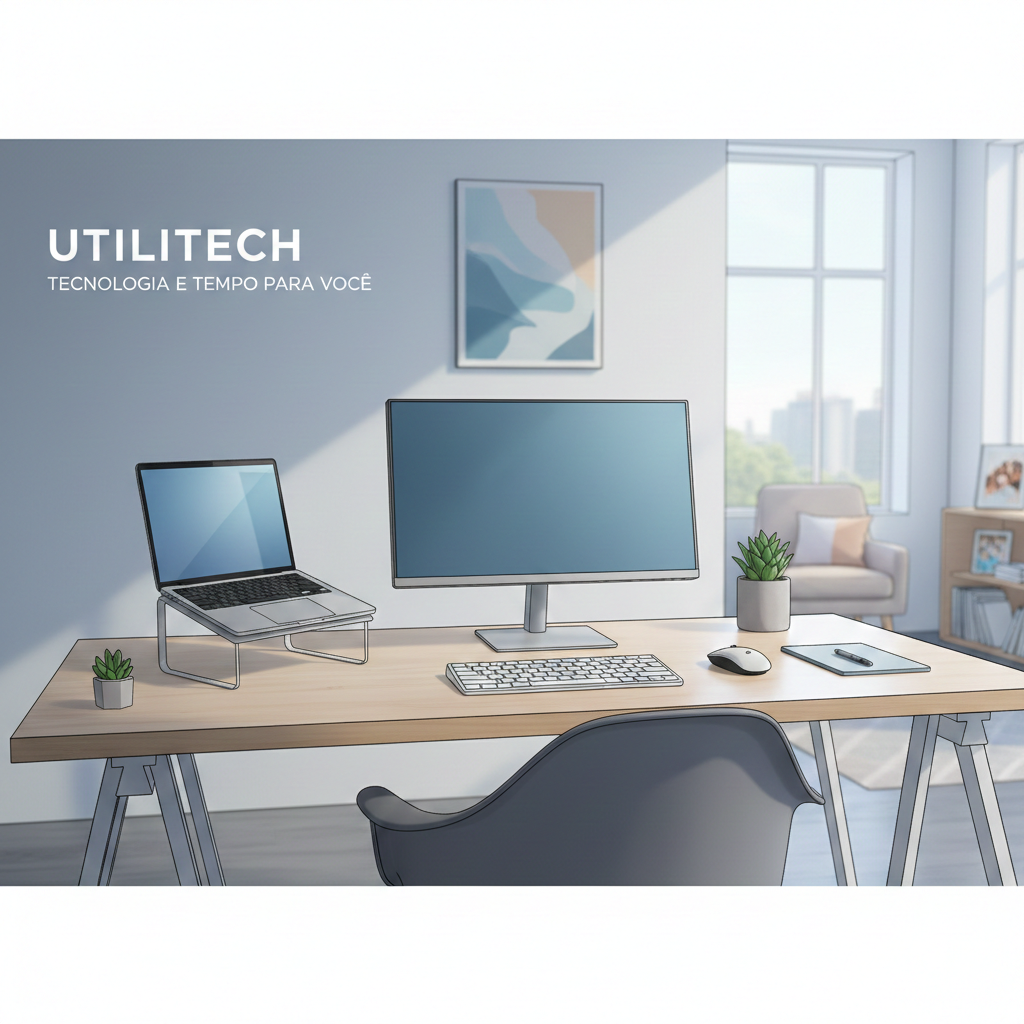 Como montar um setup de trabalho mais confortável no home office.